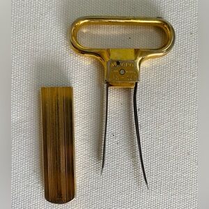 VTG Monopol Ah-So Bottle Opener Cork Puller Good Tone Metal Made in Germany MCM
